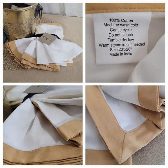 Bombay Napkin Collection /8 - Picture 4 of 5